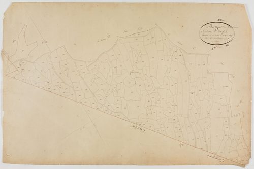 Baume-les-Messieurs, section D, la Fin d'An, feuille 6.géomètre : Sauldubois