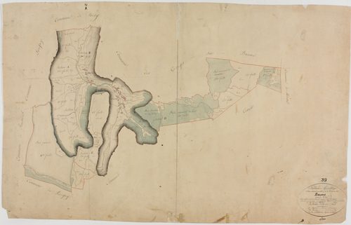Baume-les-Messieurs, tableau d'assemblage.géomètre : Sauldubois