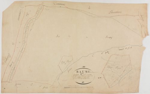 Baume-les-Messieurs, section E, Sermu, feuille 4.géomètre : Petite