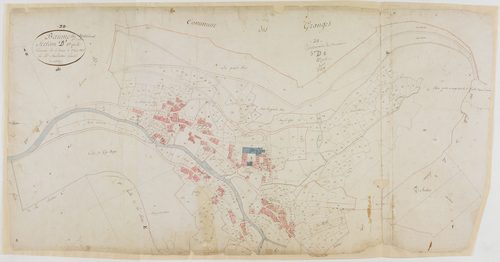 Baume-les-Messieurs, section D, la Fin d'An, feuille 1.géomètre : Sauldubois