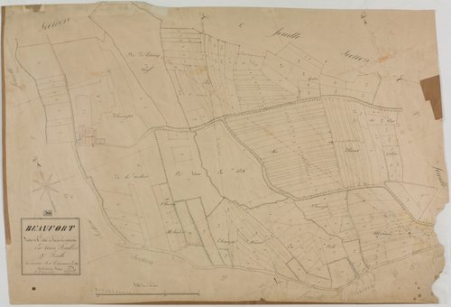 Beaufort, section C, la Condamine, feuille 2.géomètre : Cordier