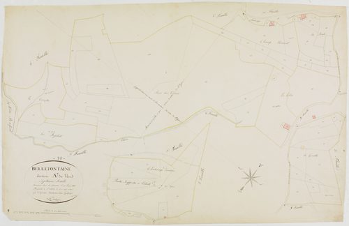 Bellefontaine, section A, le Nord, feuille 7.géomètre : Duchesne cadet