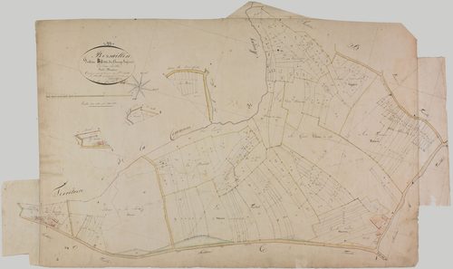 Bersaillin, section B, les Champs Bassons, feuille 2.