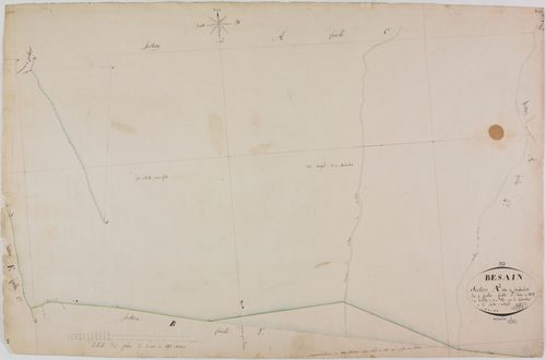 Besain, section A, Malrochet, feuille 2.