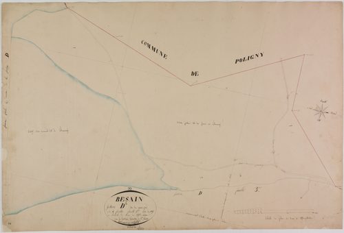 Besain, section D, la Grand Fin, feuille 5.
