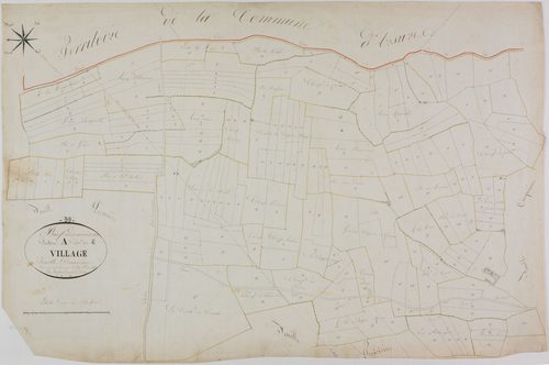 Bief-des-Maisons, section A, le Village, feuille 2.