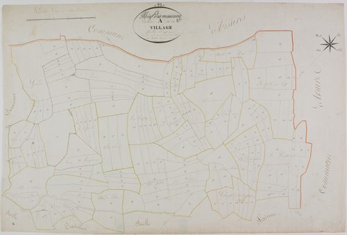 Bief-des-Maisons, section A, le Village, feuille 5.