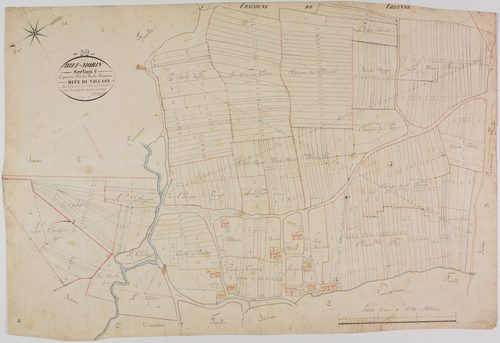 Biefmorin, section C, le Village, feuille 2.