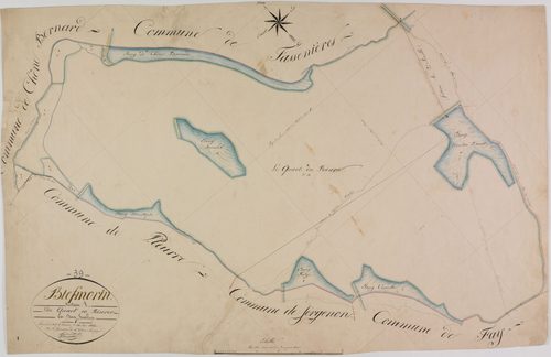 Biefmorin, section A, le Quart en Réserve, feuille 1.