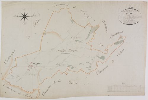 Billecul, tableau d'assemblage.