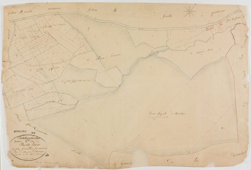 Bonlieu, section C, Bonlieu, feuille 1.géomètre : Jannin