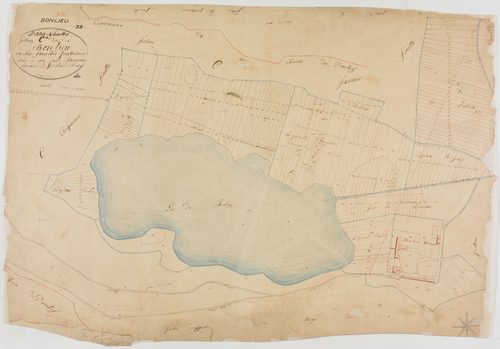 Bonlieu, section C, Bonlieu, feuille 4.géomètre : Jannin