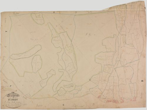 Bonnefontaine, section A, Fuatelet, feuille 4.