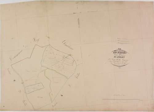 Bonnefontaine, section A, Fuatelet, feuille 5.