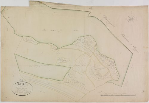 Bourg de Sirod, section unique, feuille 4.