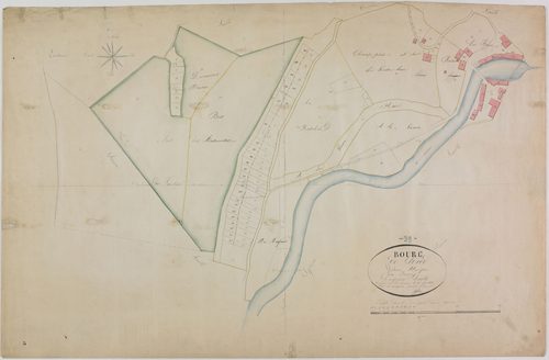Bourg de Sirod, section unique, feuille 5.