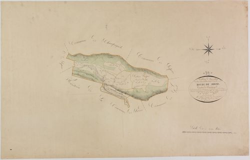 Bourg de Sirod, tableau d'assemblage.