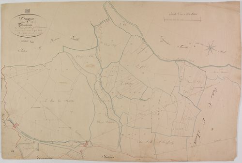 Bracon, section C, les Domaines, feuille 2.