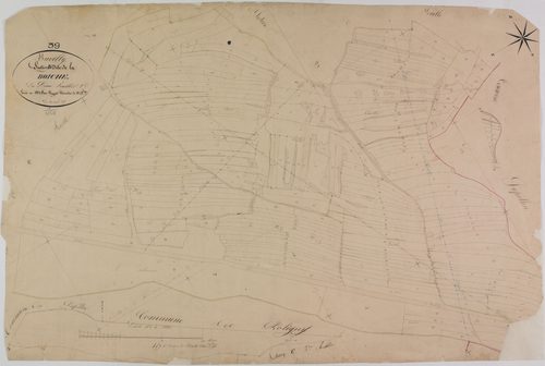Buvilly, section B, la Boiche, feuille 2.
