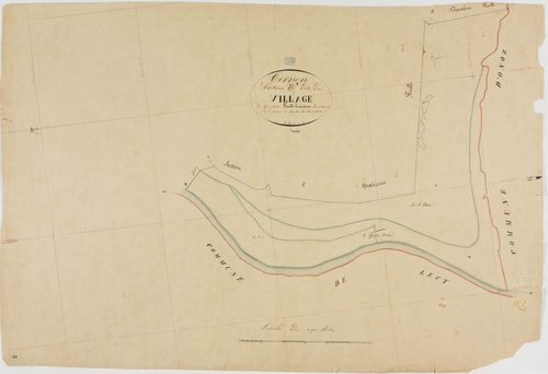 Cernon, section C, le Village, feuille 3.géomètre : [Guyard ou Chaunet ?]