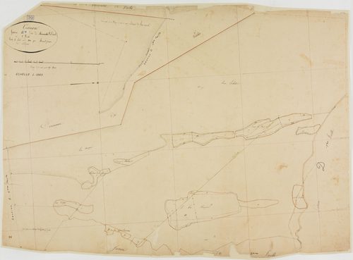 Cernon, section E, la Fin d'Aval, feuille 4.géomètre : Romand