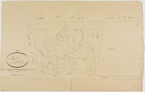 Cernon, section B, feuille 4.géomètre : [Guyard ou Chaunet ?]
