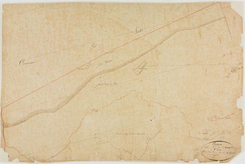 Cernon, section E, la Fin d'Aval, feuille 5.géomètre : Romand