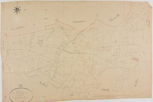 Cézia, section B, Saint-Didier, feuille 1.géomètre : Paget