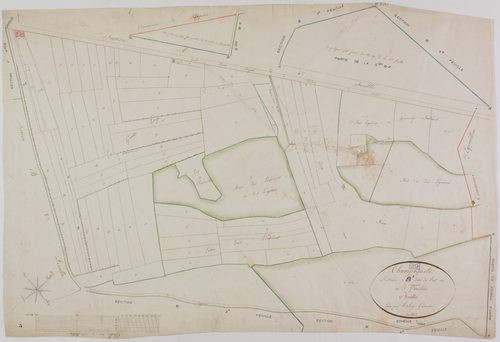 Champagnole, section B, de l'Est ou de Sappois, feuille 1.