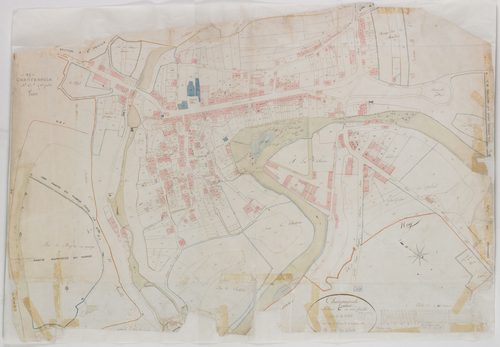 Champagnole, section C, la Ville, feuille unique.