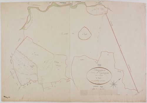 Champagnole, section D, Curtil, feuille 4.
