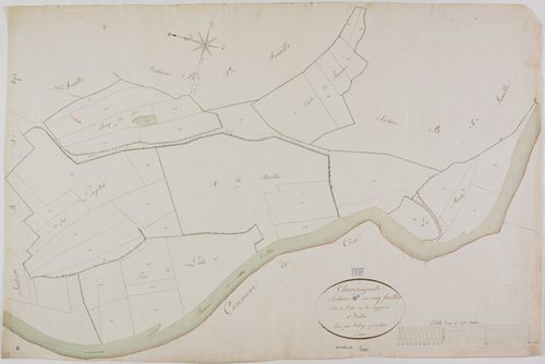 Champagnole, section B, de l'Est ou de Sappois, feuille 4.