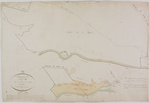 Champagnole, section B, de l'Est ou de Sappois, feuille 5.