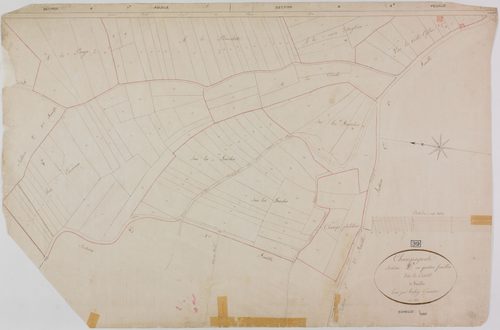 Champagnole, section D, Curtil, feuille 1.