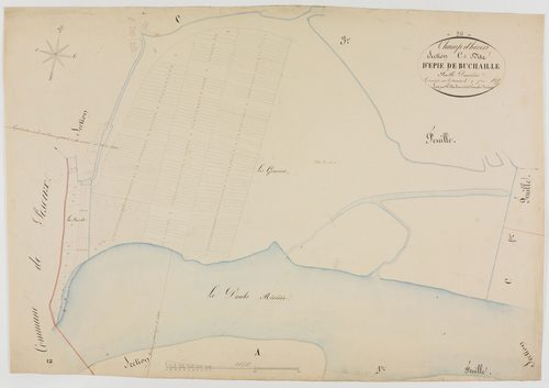 Champdivers, section C, Epie de la Buchaille, feuille 2.géomètre : Duchesne cadet