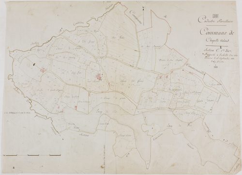 Chapelle-Voland, section C, feuille 1.géomètre : Tabey