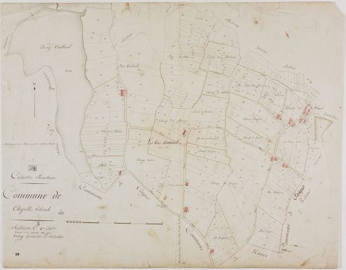 Chapelle-Voland, section C, feuille 3.géomètre : Tabey