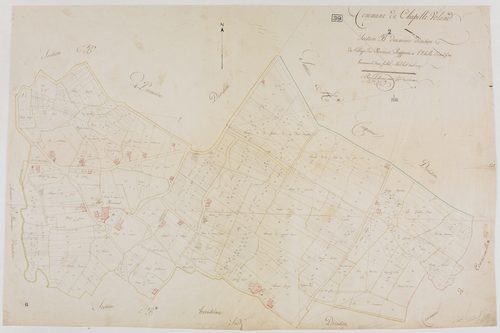 Chapelle-Voland, section B, le Village et les Rivières, feuille 2.géomètre : Lebeaud aîné