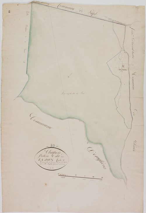 Chapois, section C, la Joux, feuille 1.