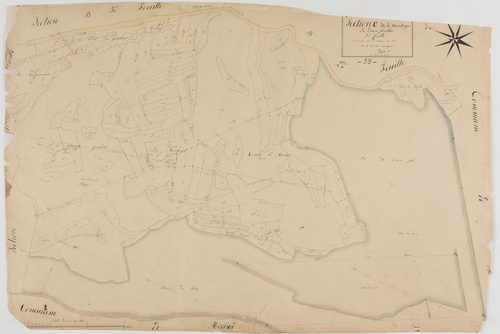 Charchilla, section C, Malraya, feuille 2.géomètre : Bénier Sre