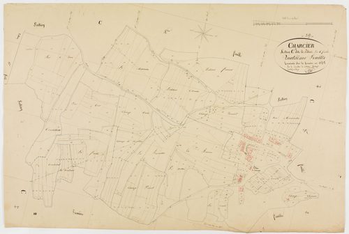 Charcier, section C, Pélier, géomètre : J. Singey