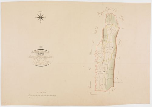 Charnod, tableau d'assemblage.géomètre : Rosset