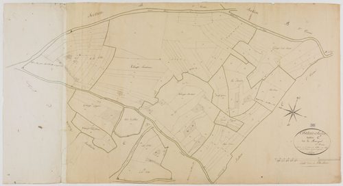 Château-Chalon, section C, Beauregard, feuille 2.géomètre : Rosset