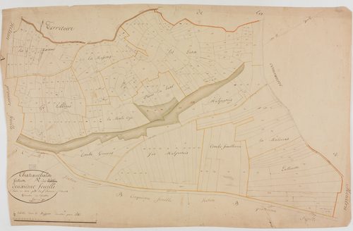 Château-Chalon, section A, les Malpertuis, feuille 2.géomètre : Jannin