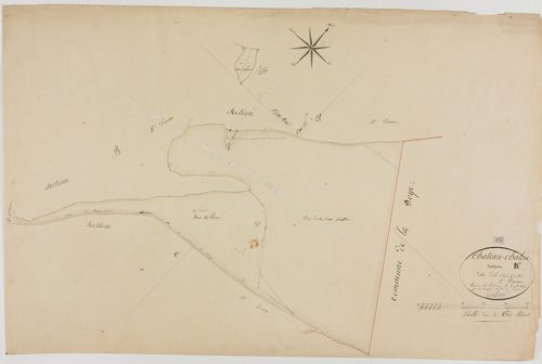 Château-Chalon, section B, la Croix Grillot, feuille 2.géomètre : Rosset