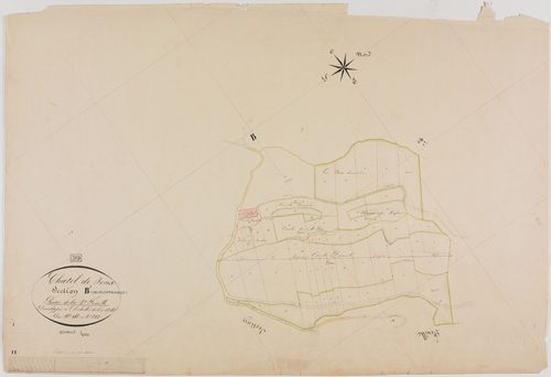 Châtel-de-Joux, section B, la Crochère, feuille 2 (1ère partie).géomètre : [?]