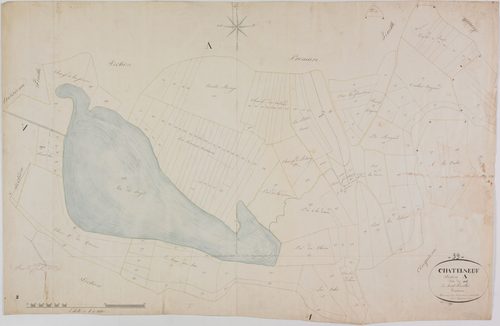 Chatelneuf, section A, le Sud, feuille 2.