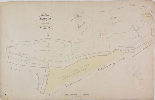 Chatelneuf, section A, le Sud, feuille 7.