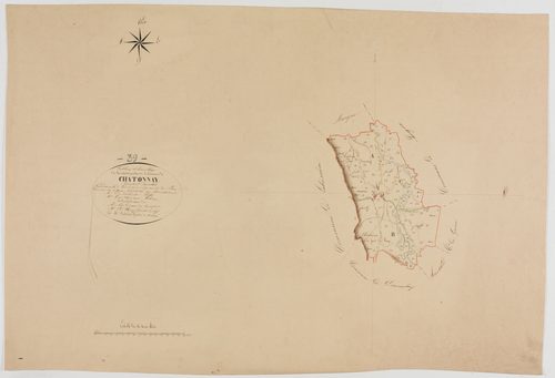 Chatonnay, tableau d'assemblage.géomètre : Sauldubois