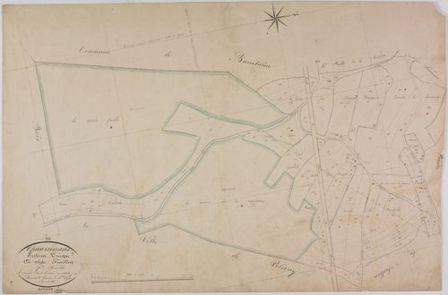 Chaussenans, section unique, feuille 7.